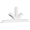 Ekena Millwork Richland Architectural Grade PVC Gable Bracket, 96"W x 36"H x 6"D x 6"F, 9/12 Pitch GBP096X36X0606RIC00 - alternate 1